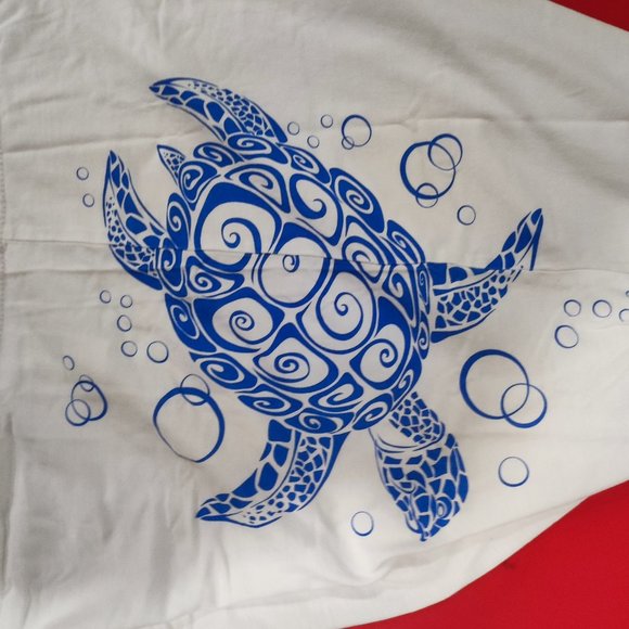 WWF Royal Caribbean turtle design T-shirt Women's size S - Picture 5 of 6